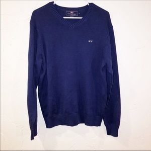 Men’s blue Vineyard Vines sweater